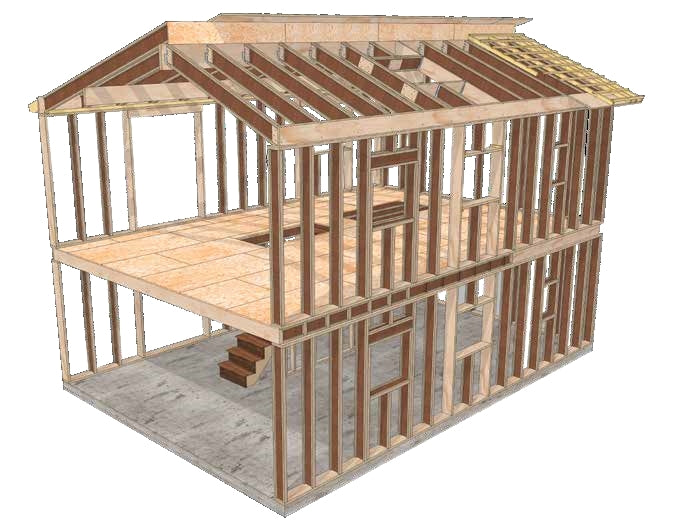 I Joist 45 x 220 x 6000mm STEICO joist LVL flange