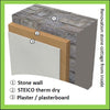 STEICO therm dry T&G wood fiber insulation