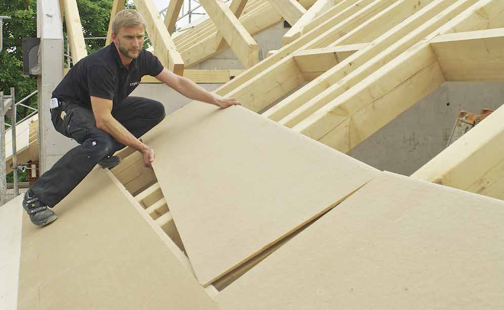 STEICO universal  wood fiber insulation