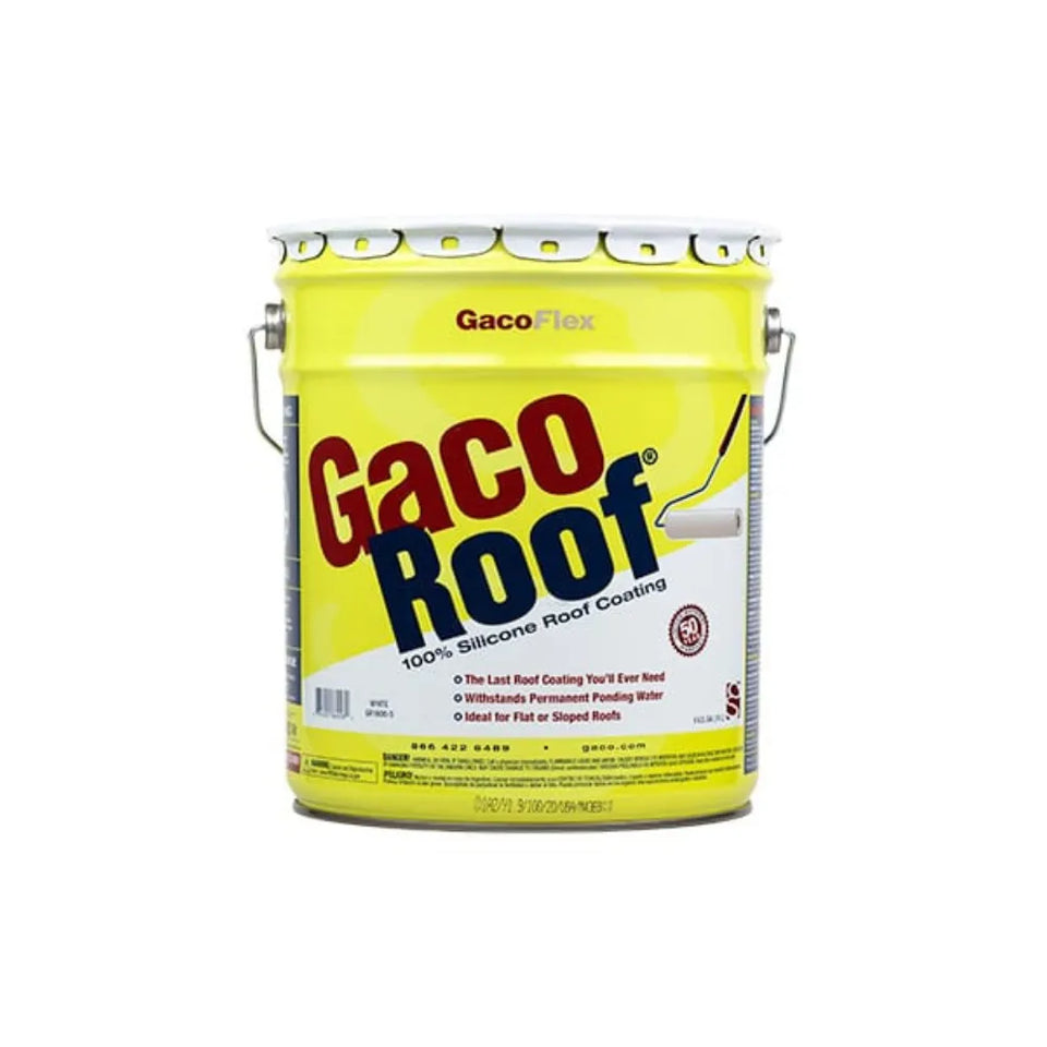 GacoRoof GR16 Silicone Roof Coating (White / Grey)