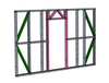 Steel Frame Panel (door) 2500x4000