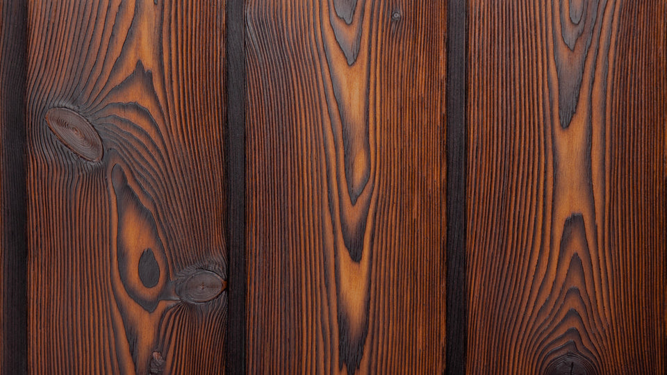 Wood that last forever Siberian charred larch 