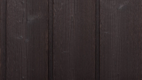 Dark Brown Larch 120mm x 4m burn wood cladding