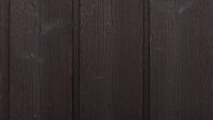 Dark Brown Larch 120mm x 4m burn wood cladding