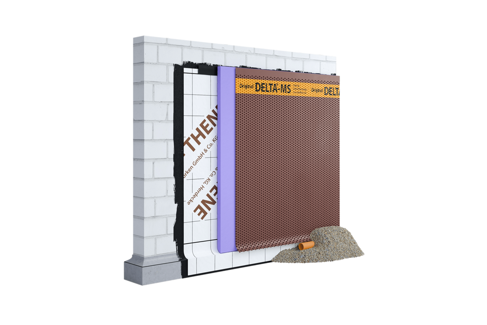 DELTA MS   Drain Membrane 20x2m