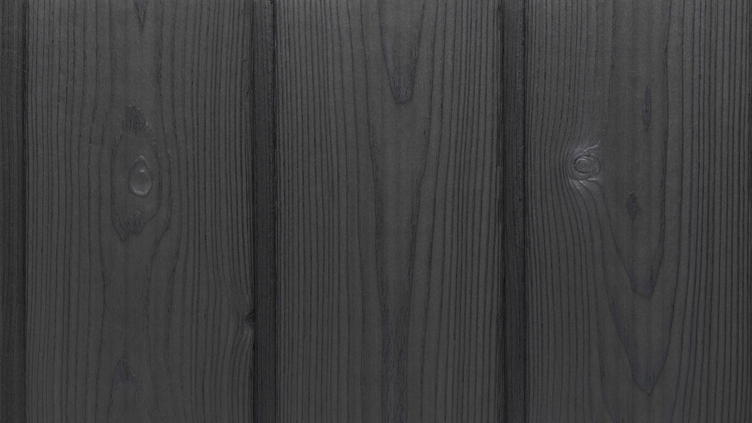 Waterproof natural charred larch cladding 