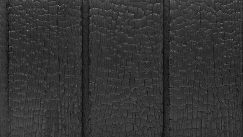 Deep Charred Larch Carbon wood 95mm x 3m