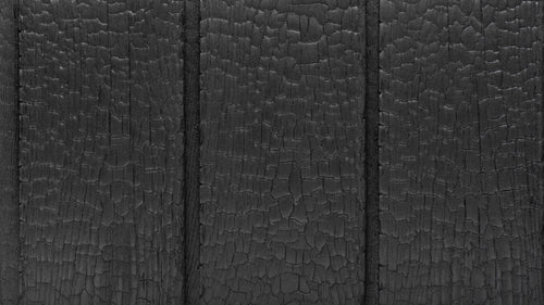 Deep Charred Larch 120mm x 3m wood cladding