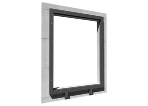 Passive window mountain system