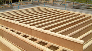 I Joist 90 x 220 x 6500mm STEICO joist LVL flange