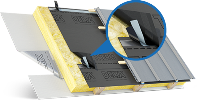 DELTA THERM PLUS  metal roof underlay